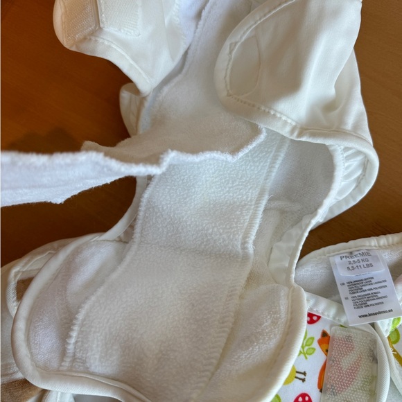 ImseVimse preemie baby cloth diapers and cover all-in-one 3 pieces - Picture 5 of 7